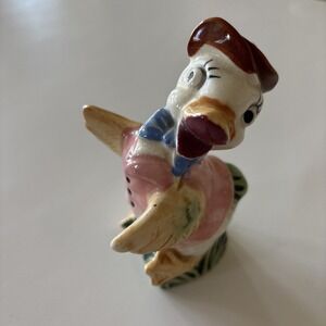 Vintage Ceramic Duck salt‎ or pepper shaker Made in Japan
